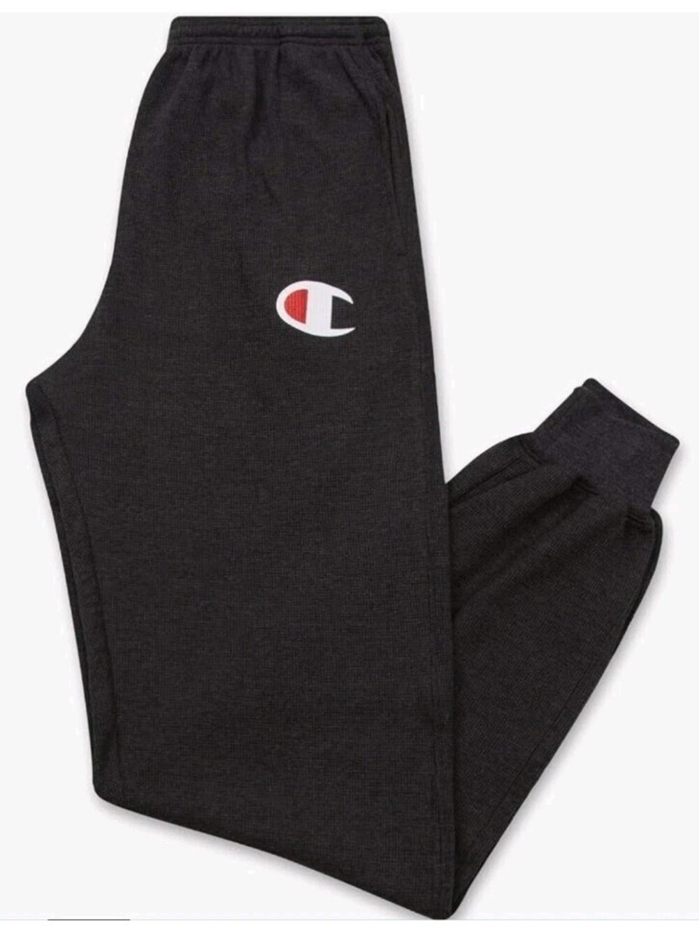 Big & Tall Champion Sweatpants Men’s Size 2XLT Black Drawstring Joggers NWT